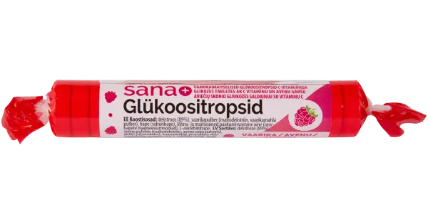 SANA+ VitaLolly vitamiini pulgakomm vaarika 5g