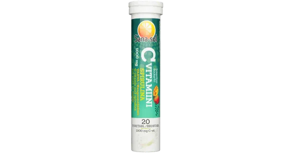 Sanasol kihisevad C vitamiini tabletid mango 20tk 1000mg