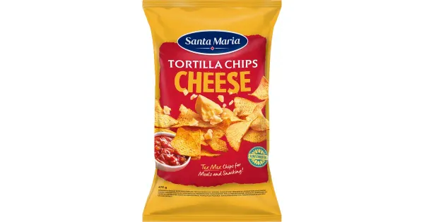 Santa Maria juustumaitselised tortillakrõpsud 475 g