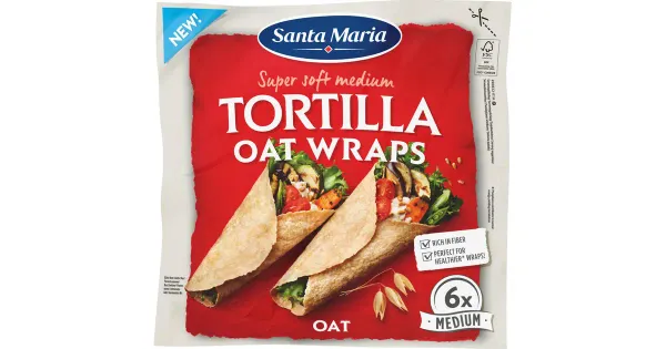 Santa Maria kaerajahu tortillad, 6 tk, 240 g