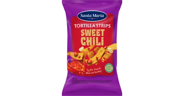 Santa Maria magusa tšilli maitselised maisitortiljakrõpsud 185 g