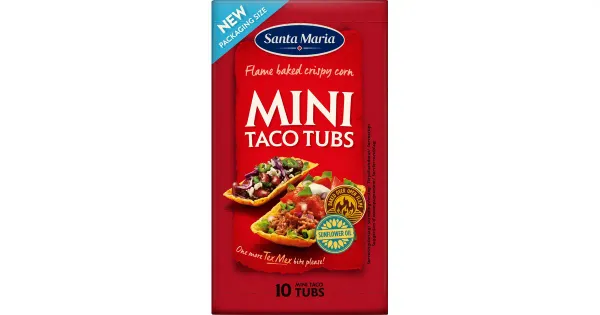 Santa Maria  mini tubs takokorvikesed 86 g, 10 tk