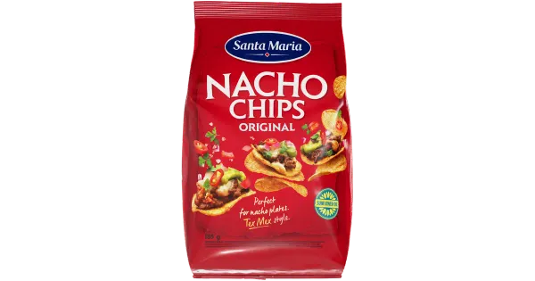 Nachos krõpsud, SANTA MARIA, 185 g