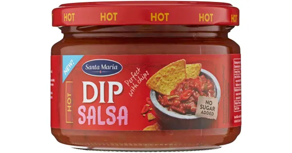 Santa Maria Salsa Dip Hot, 250 g