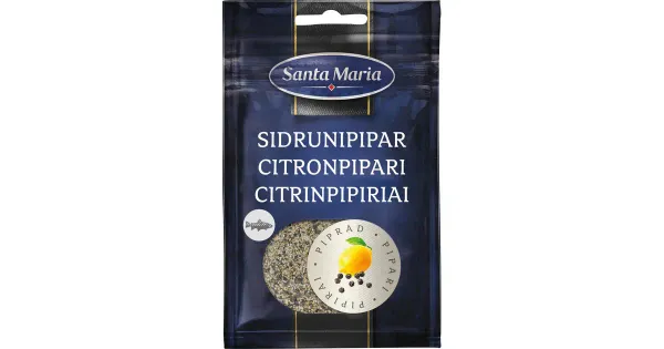 Santa Maria sidrunipipar 33g