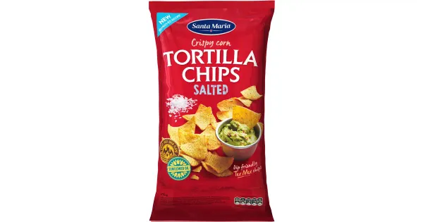 Tortilla krõpsud SANTA MARIA, kerge soolaga, 475 g