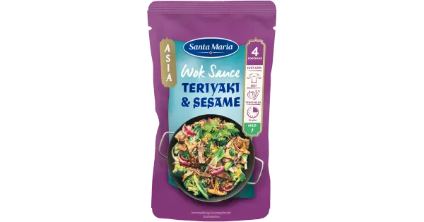 Santa Maria Teriyaki ja seesami vokikaste 150g