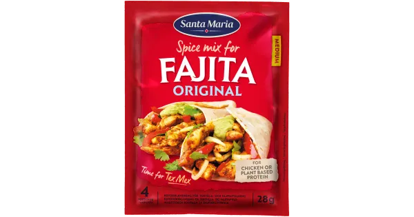 Santa Maria Tex Mex maitseainesegu Fajita Original, 28 g