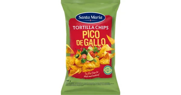 Santa Maria Tortilla Chips Pico de Gallo, maisikrõpsud, 185g