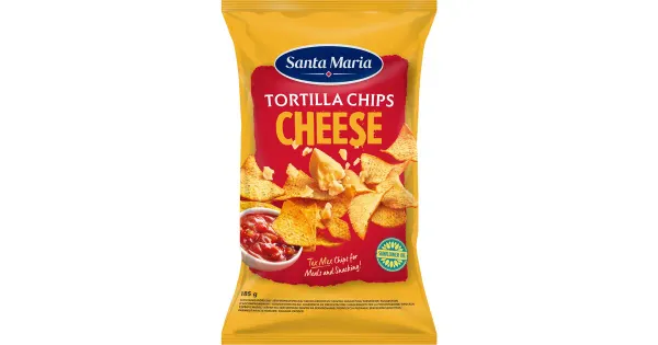 Santa Maria  tortilla krõpsud juustu 185 g
