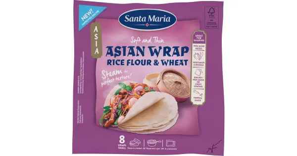 Santa Maria väiksed aasiapärased vrapid riisijahust 230g