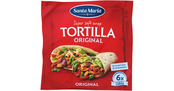 Santa Maria  wrap tortilla 371g