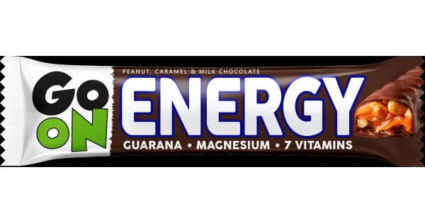 Sante GO ON ENERGY maapähkli-karamellibatoon piimašokolaadikattega 45g