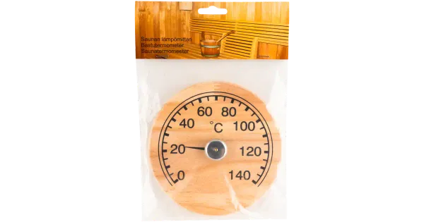 Sauna termomeeter 14 cm, mänd