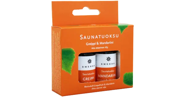 Saunaaroom greip ja mandariin 2x10 ml