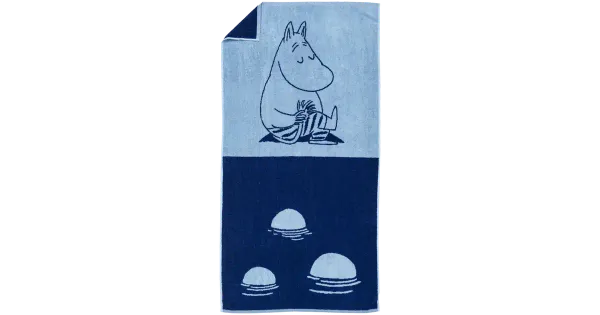 Saunalina Muumitroll 70x140 sinine