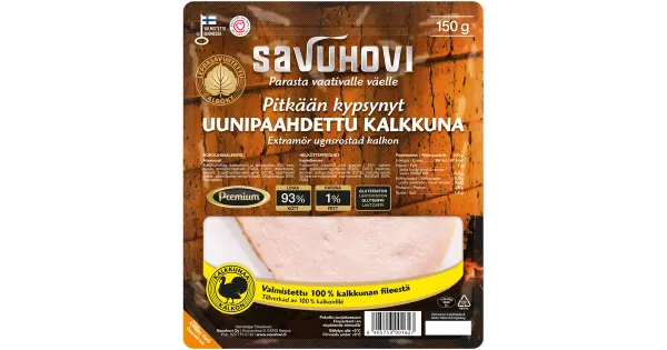 Savuhovi kauaküpsetatud kalkunifilee 150g