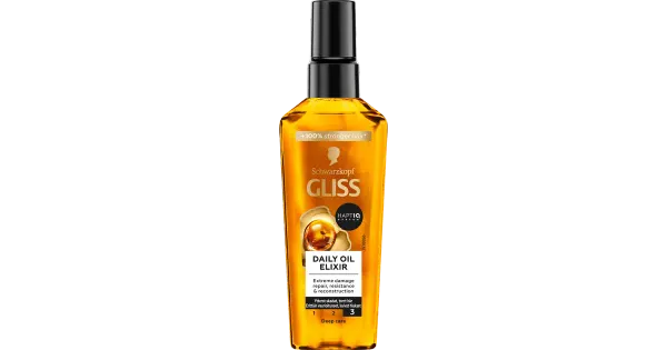 Schwarzkopf gliss daily elixir juukseõli 75ml