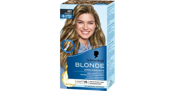 Schwarzkopf triibutaja Blonde M1 super highlights