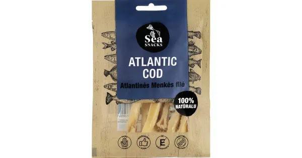 Sea Snacks Atlandi tursa filee vinnutatud ribad 30g