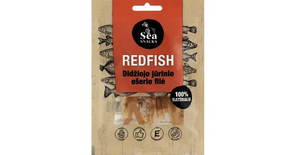 Sea Snacks Kuldse meriahvena filee vinnutatud ribad 30g