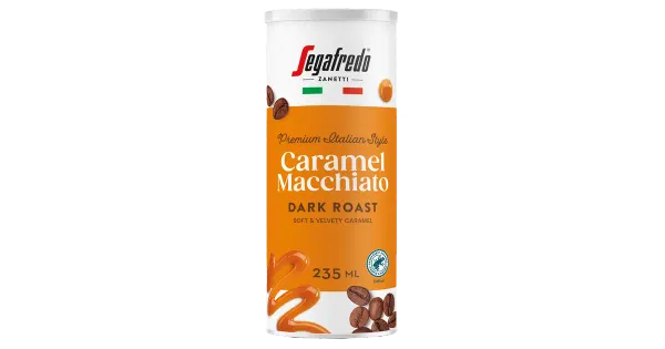 Segafredo Caramel Macchiato kohvijook piimaga 235 ml