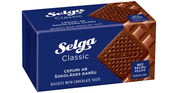 Selga šokolaadimaitseline küpsis 180 g