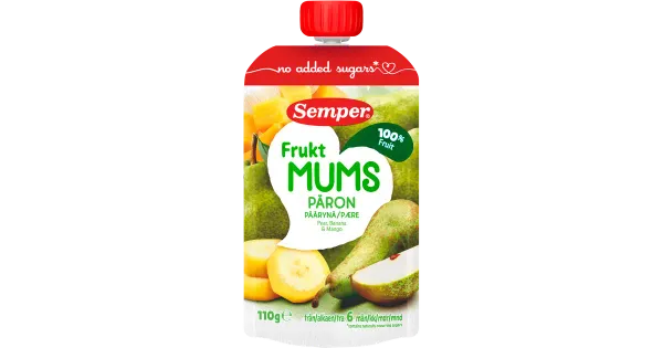 Semper pirnipüree 110 g, alates 6-elukuust