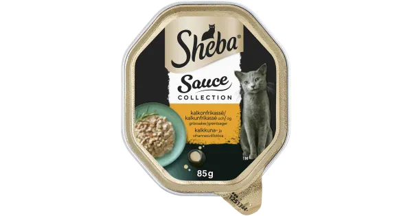 Sheba täissööt kassidele, kalkunilihapada 85 g