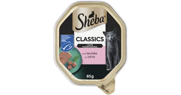 Sheba täissööt kassidele lõhega 85 g