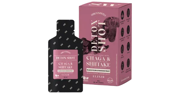 Shroomwell Detox Elixir SHOT Must ploom & Granadill (25ml x 10tk)
