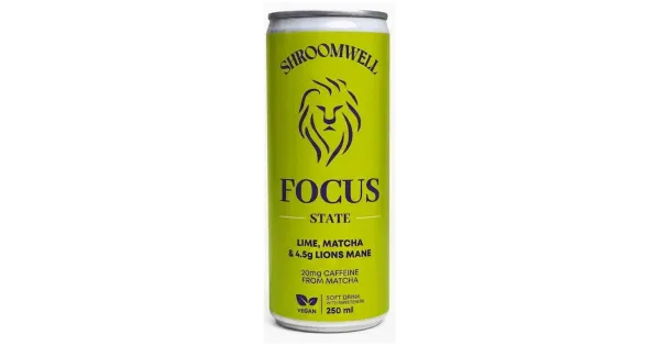 Shroomwell Focus State Laimi ja matchaga energiajook 250ml