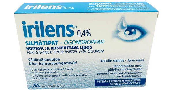 Silmatilgad Irilens 0,4% 15x0,5ml