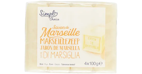 Simpl marseille tükiseep 4x100g