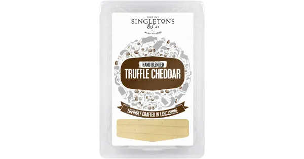 Singletons Tryffeli Cheddar viilutatud juust, 150 g