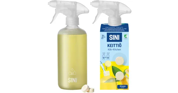 Sini köögipuhastusvahendi stardipakett