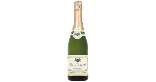 Sire de Beaupre demi sec sparkling wine vahuvein 750ml
