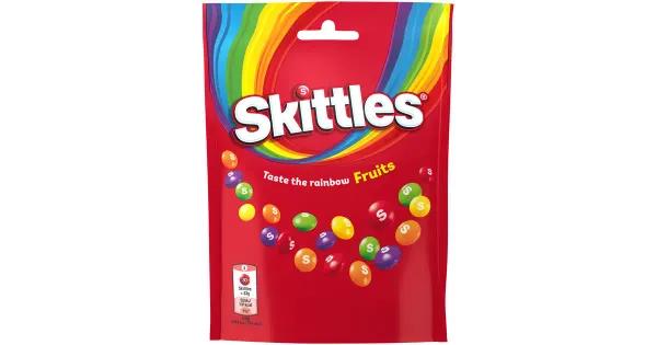 Skittles dražeed Puuviljamaitselise suhkrukattega Crazy Sours 152g
