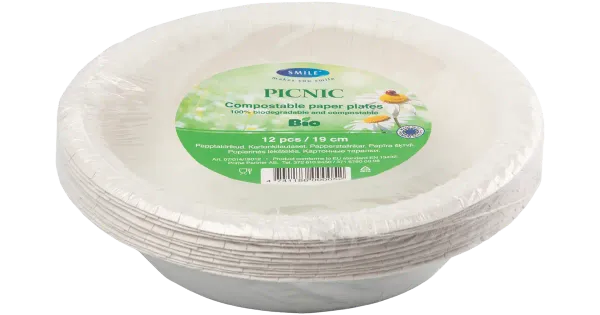 Smile pappkauss Picnic 19cm 12tk