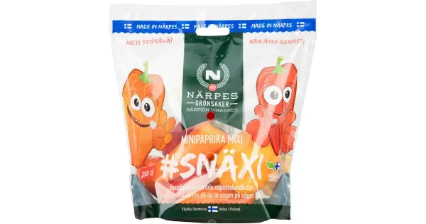 Snäxi miniüpaprika mix 200g