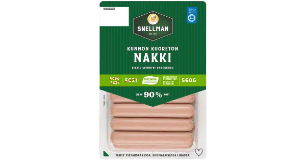 Snellman kestata viinerid 560g