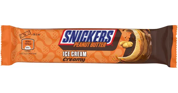 Snickers Creamy Jäätisebatoon 53 g / 56,5 ml