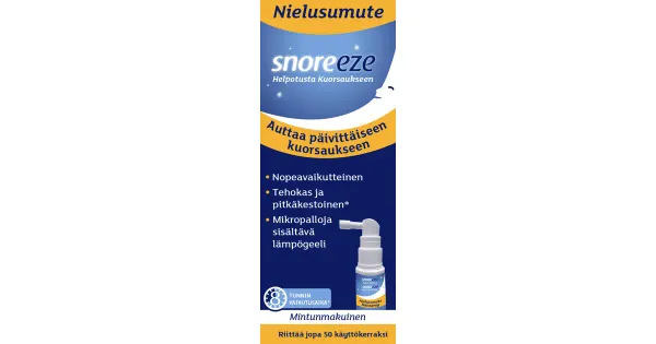 Snoreeze norskamisvastane suhu pihustatav vahend 23.5 ml