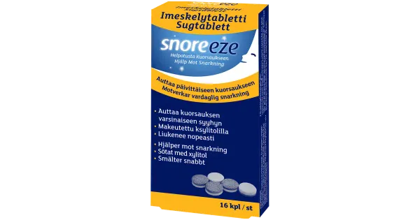 Snoreeze norskamisvastased tabletid 16tk