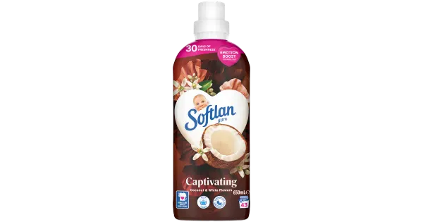 Softlan loputusvahend coconut&white flowers 650ml