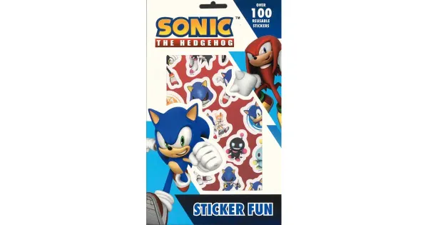 Sonic sticker fun