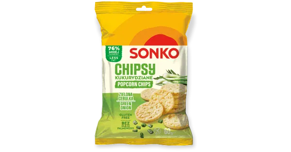 Sonko popkorni laastud rohelise sibulaga 60g