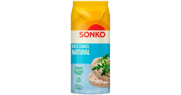 Sonko riisigaletid naturaalne 130gr