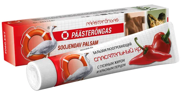 Soojendav palsam hanirasv ja pipar 45g