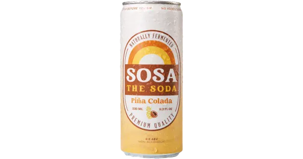SOSA The Soda Water Kefir Pina Colada fermenteeritud jook 330 ML